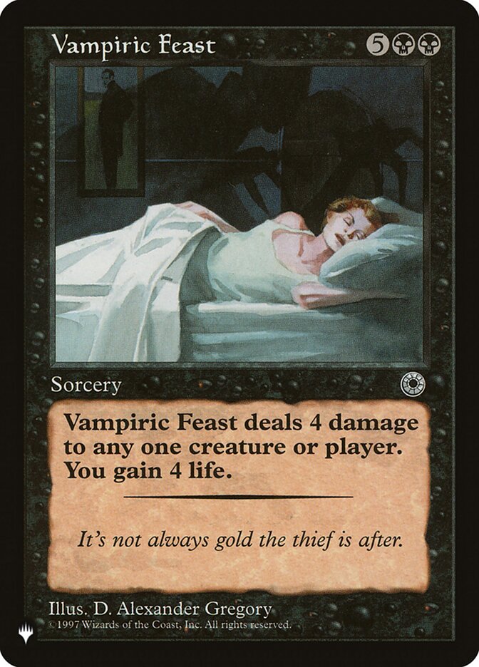 Vampiric Feast [The List] | Gaming Infinity