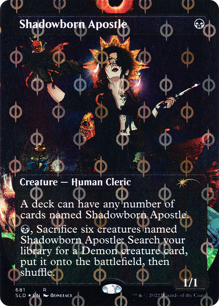 Shadowborn Apostle (681) (Step-and-Compleat Foil) [Secret Lair Drop Promos] | Gaming Infinity