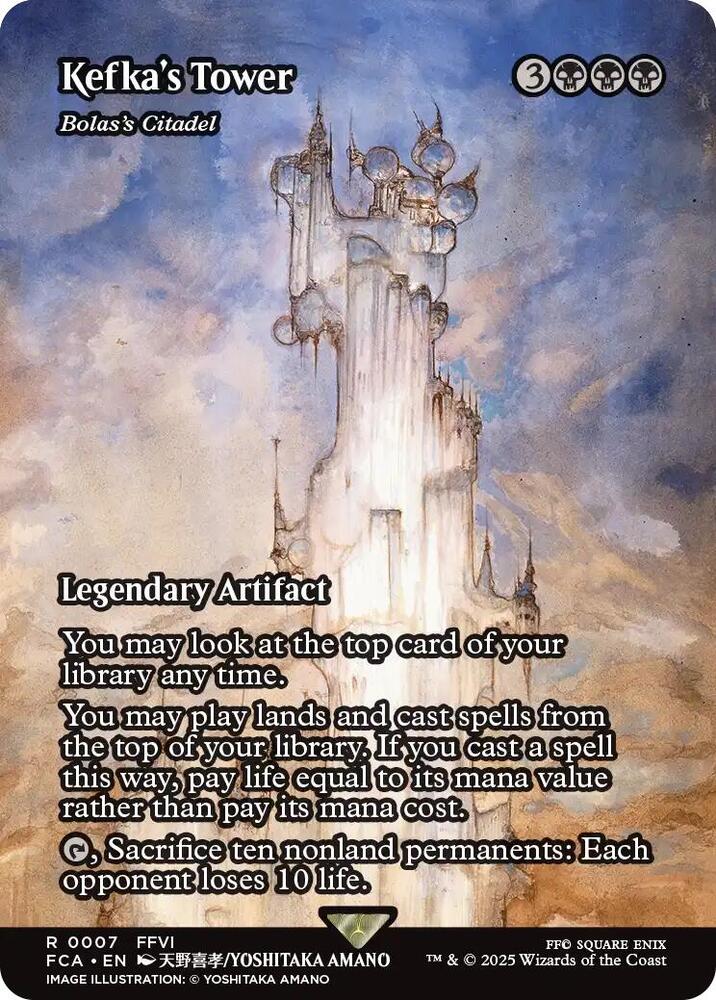 Kefka's Tower - Bolas's Citadel (Showcase) [FINAL FANTASY : Through the Ages] | Gaming Infinity