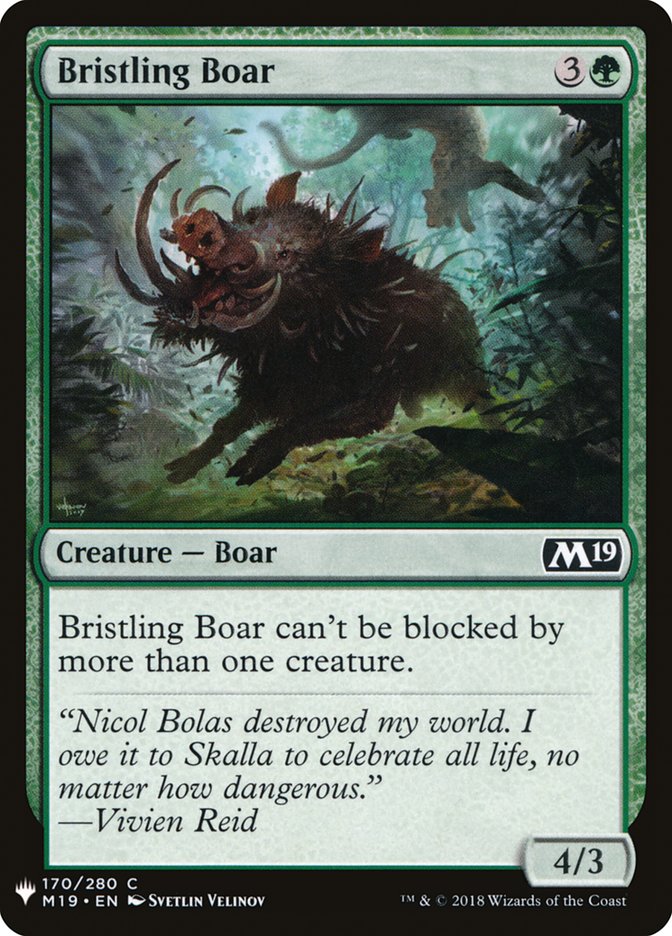 Bristling Boar [Mystery Booster] | Gaming Infinity