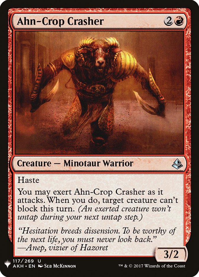 Ahn-Crop Crasher [Mystery Booster] | Gaming Infinity