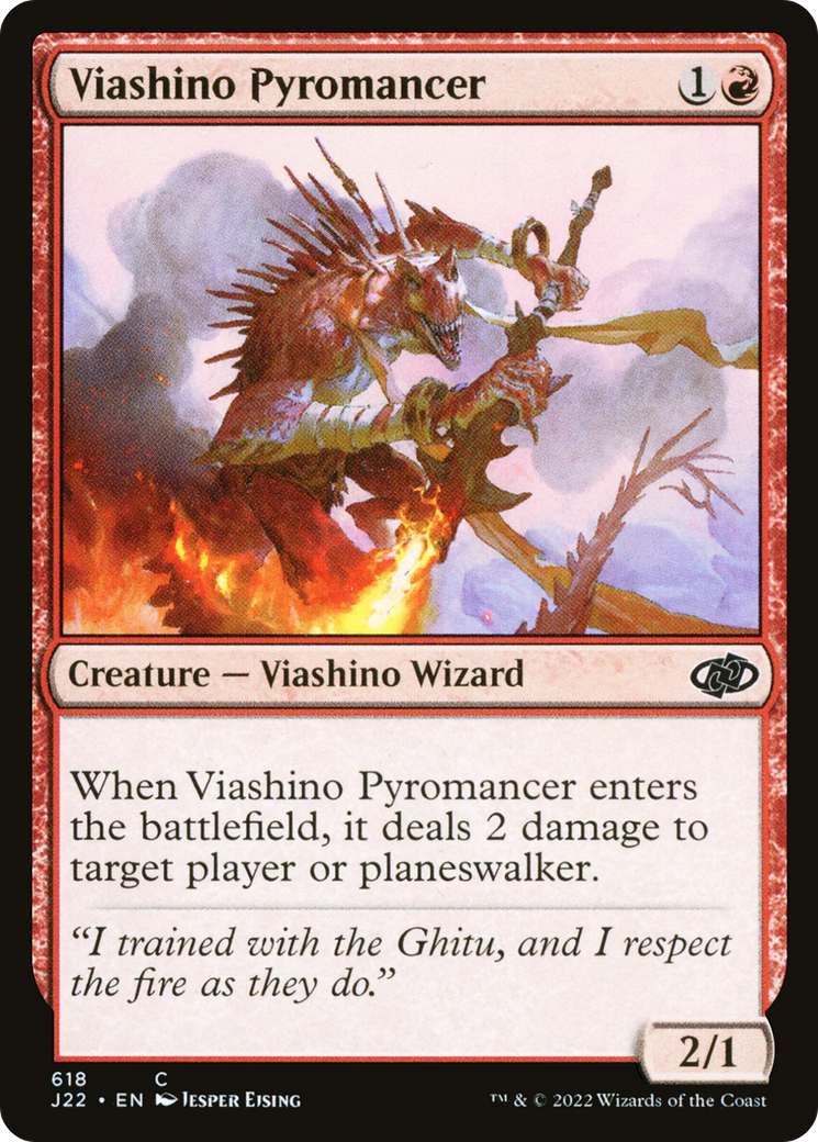 Viashino Pyromancer [Jumpstart 2022] | Gaming Infinity