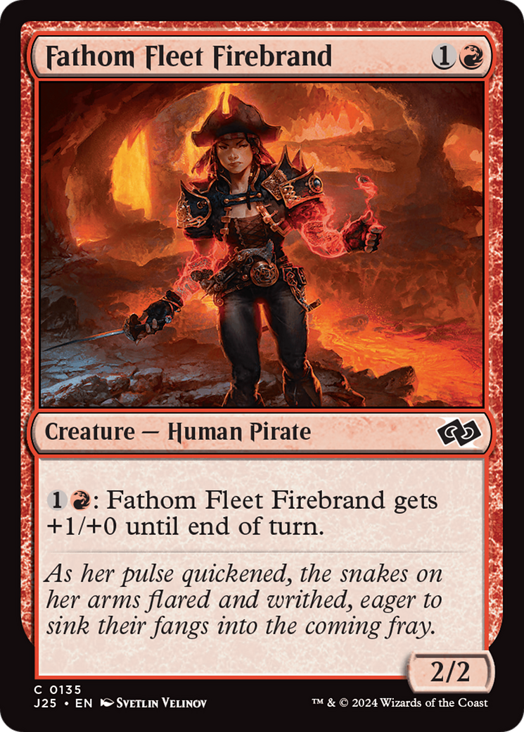 Fathom Fleet Firebrand [Foundations Jumpstart] | Gaming Infinity