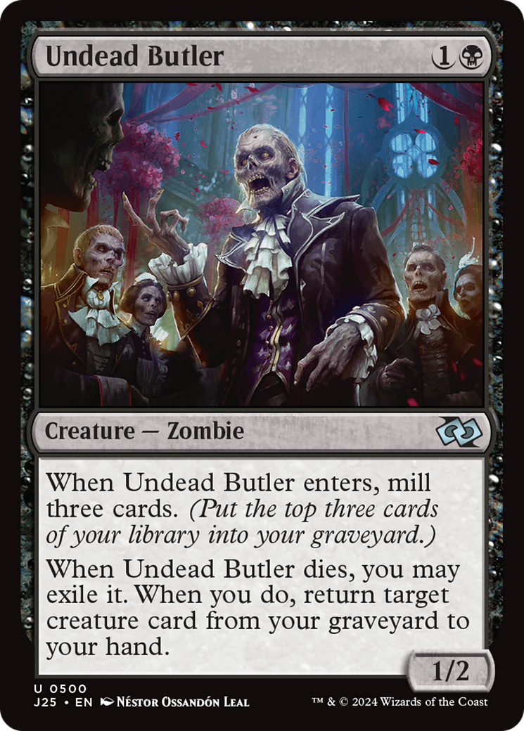 Undead Butler [Foundations Jumpstart] | Gaming Infinity