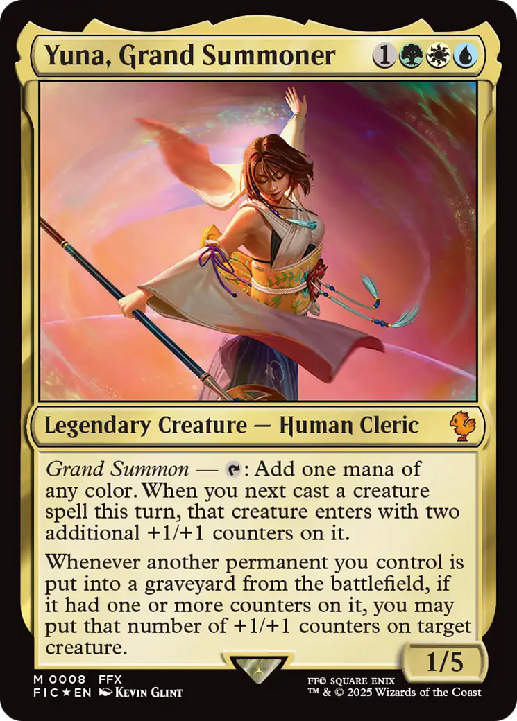 Yuna, Grand Summoner [FINAL FANTASY Commander] | Gaming Infinity