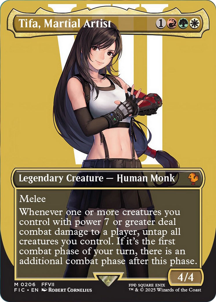 Tifa, Martial Artist (Borderless) [FINAL FANTASY Commander] | Gaming Infinity