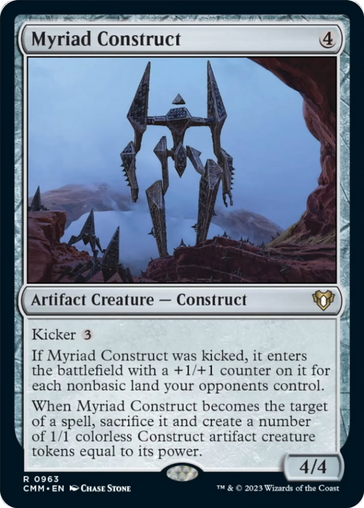 Myriad Construct [Commander Masters] | Gaming Infinity