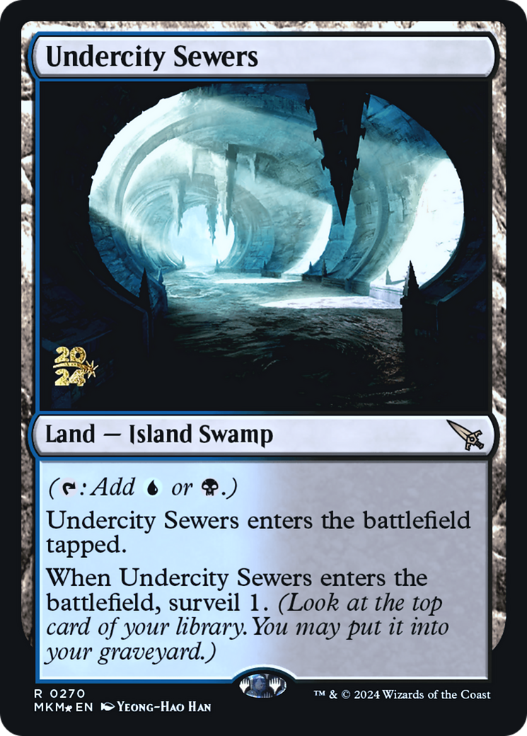 Undercity Sewers [Murders at Karlov Manor Prerelease Promos] | Gaming Infinity