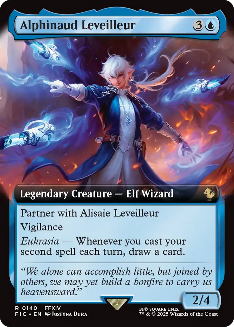 Alphinaud Leveilleur (Extended Art) [FINAL FANTASY Commander] | Gaming Infinity