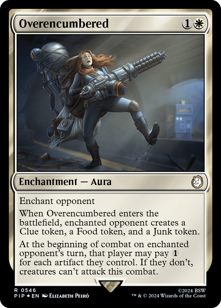 Overencumbered (Surge Foil) [Fallout] | Gaming Infinity