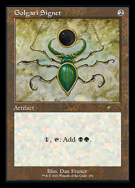 Golgari Signet (Retro) [Secret Lair Drop Series] | Gaming Infinity