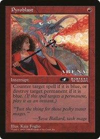 Pyroblast (4th Place) (Oversized) [Oversize Cards] | Gaming Infinity