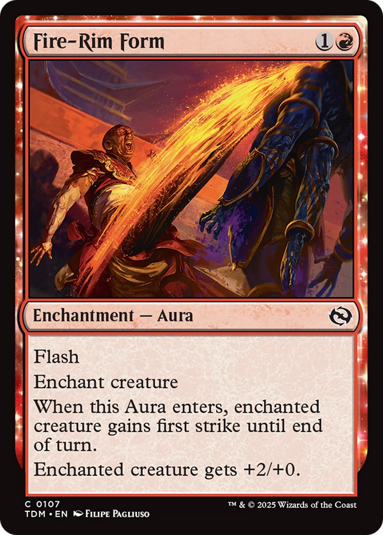 Fire-Rim Form [Tarkir: Dragonstorm] | Gaming Infinity