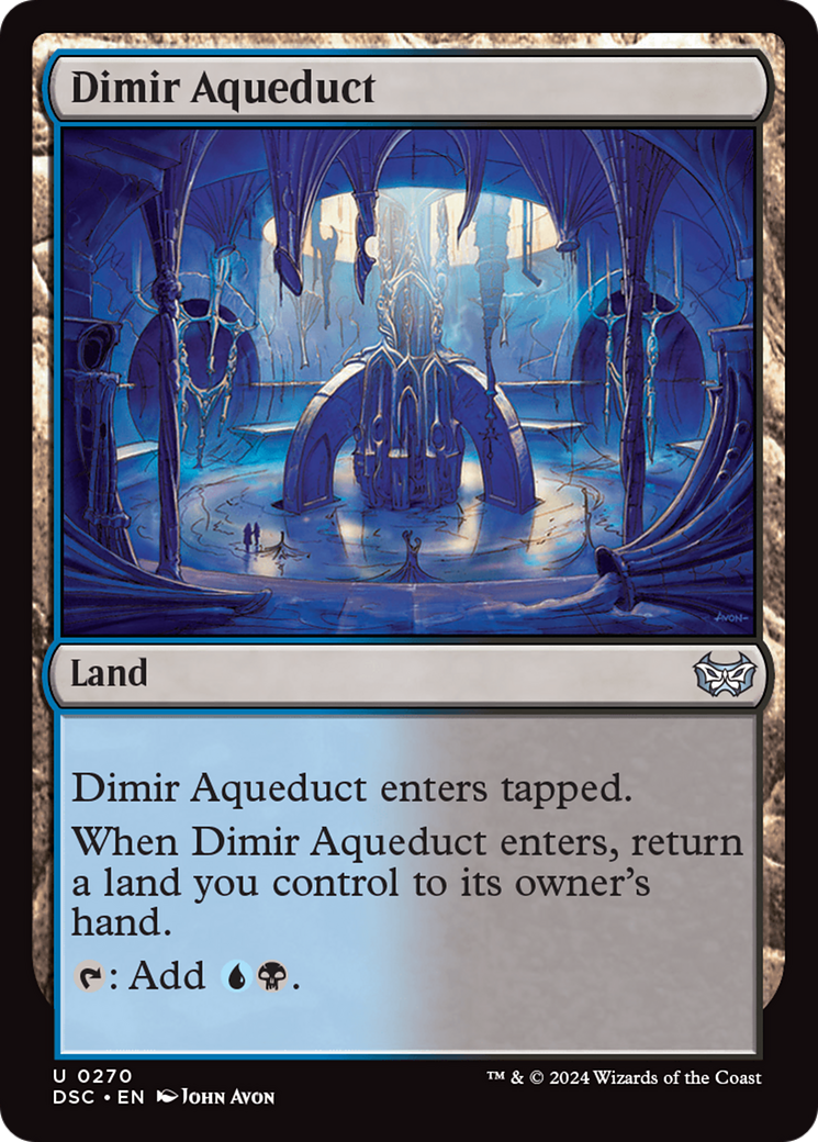 Dimir Aqueduct [Duskmourn: House of Horror Commander] | Gaming Infinity