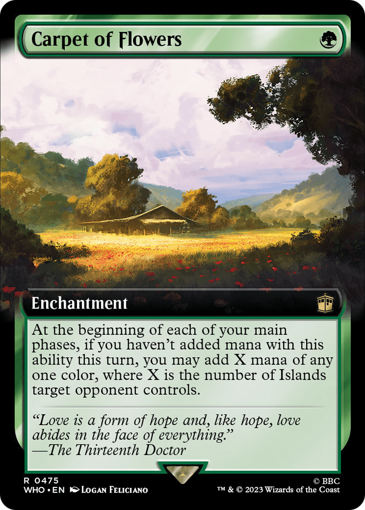 Carpet of Flowers (Extended Art) [Doctor Who] | Gaming Infinity
