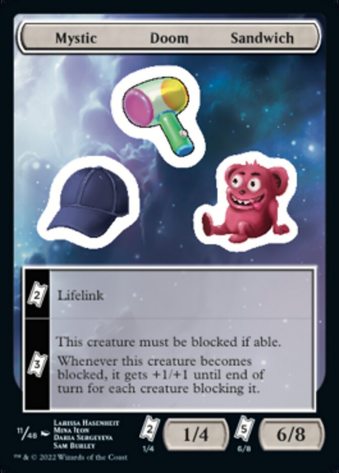 Mystic Doom Sandwich [Unfinity Stickers] | Gaming Infinity