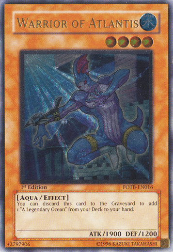 Warrior of Atlantis [FOTB-EN016] Ultimate Rare | Gaming Infinity