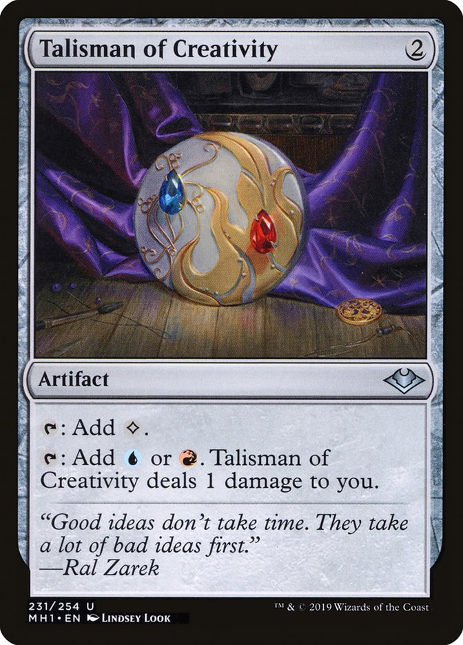 Talisman of Creativity [Modern Horizons] | Gaming Infinity