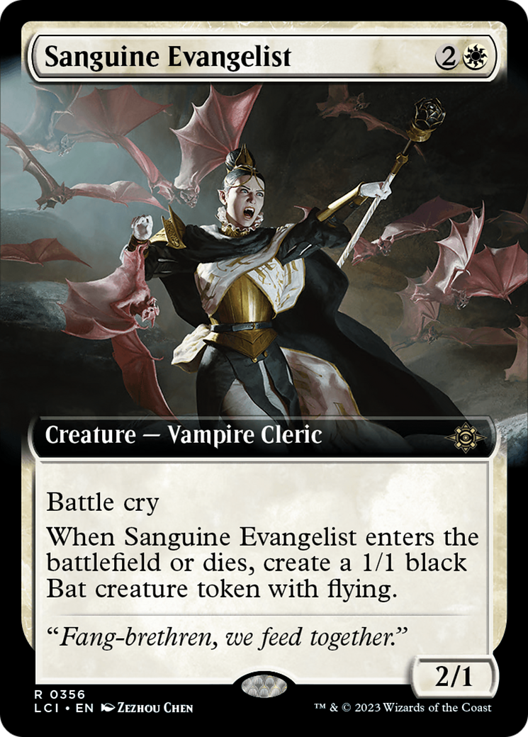 Sanguine Evangelist (Extended Art) [The Lost Caverns of Ixalan] | Gaming Infinity