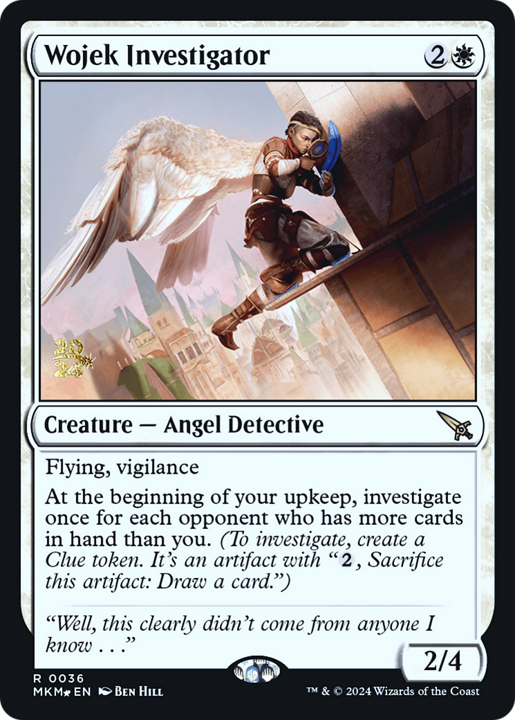 Wojek Investigator [Murders at Karlov Manor Prerelease Promos] | Gaming Infinity