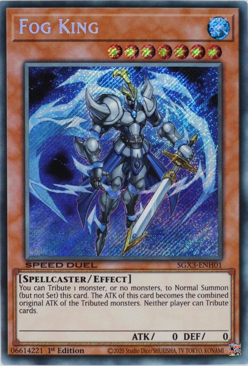 Fog King [SGX3-ENH01] Secret Rare | Gaming Infinity