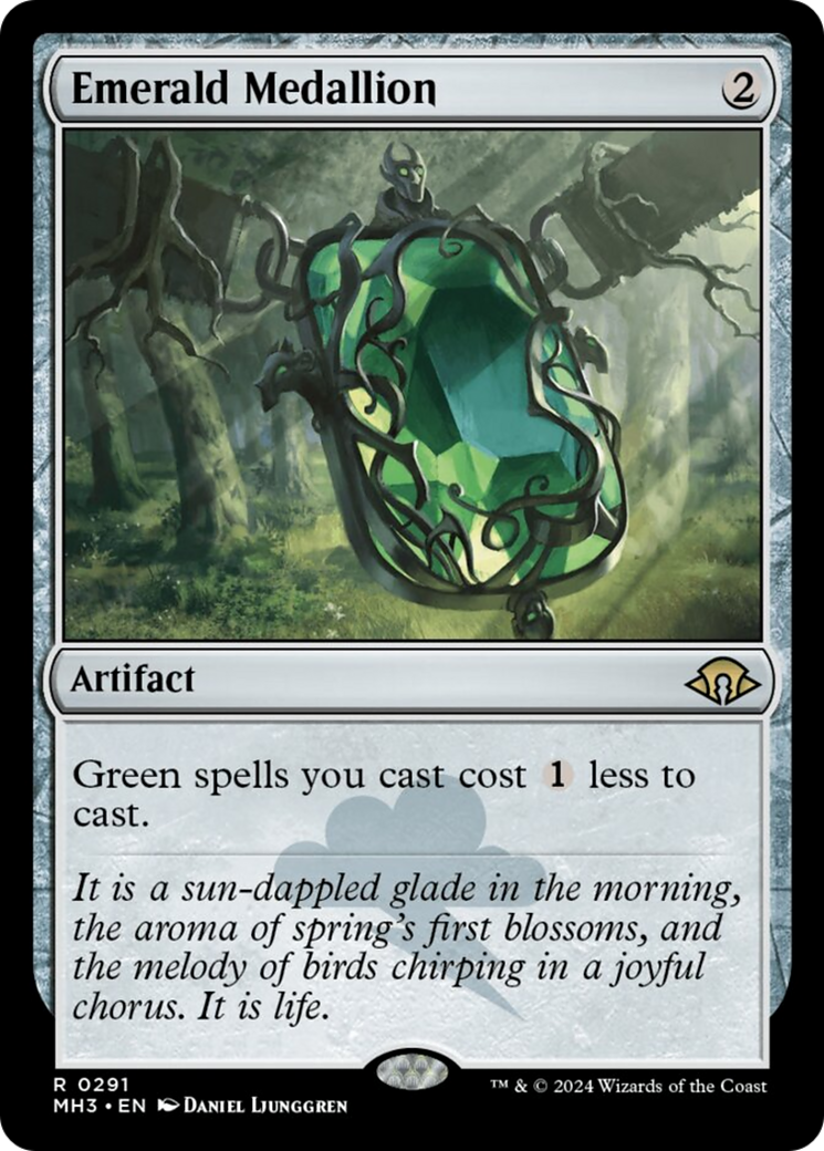 Emerald Medallion [Modern Horizons 3] | Gaming Infinity