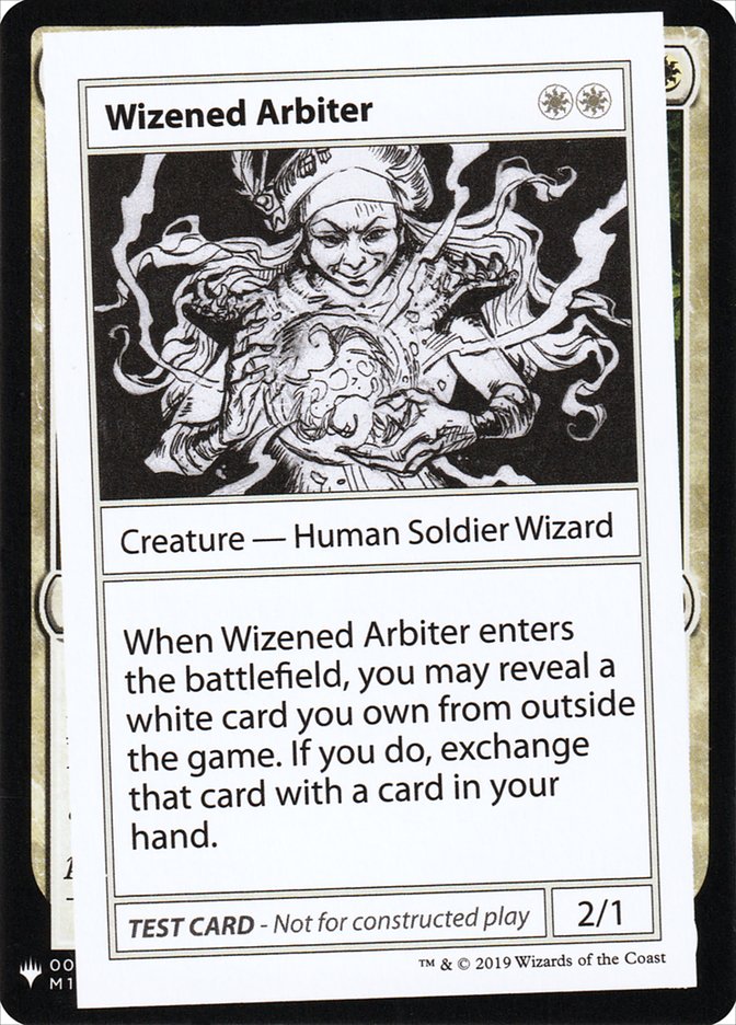 Wizened Arbiter [Mystery Booster Playtest Cards] | Gaming Infinity