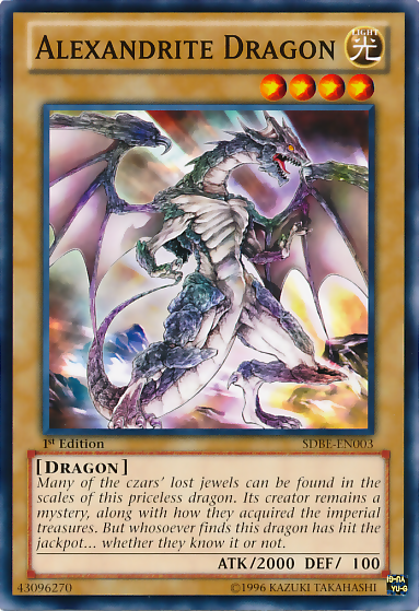 Alexandrite Dragon [SDBE-EN003] Common | Gaming Infinity