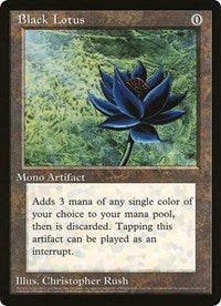 Black Lotus (Oversized) [Oversize Cards] | Gaming Infinity
