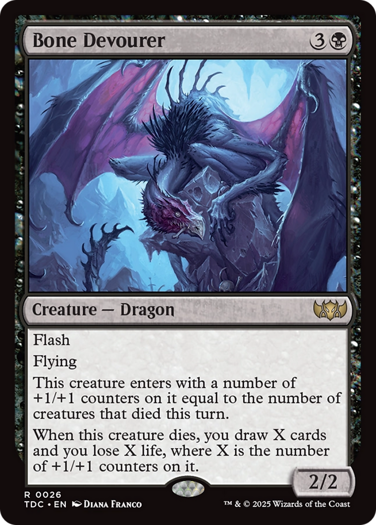 Bone Devourer [Tarkir: Dragonstorm Commander] | Gaming Infinity