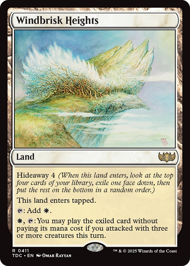 Windbrisk Heights [Tarkir: Dragonstorm Commander] | Gaming Infinity