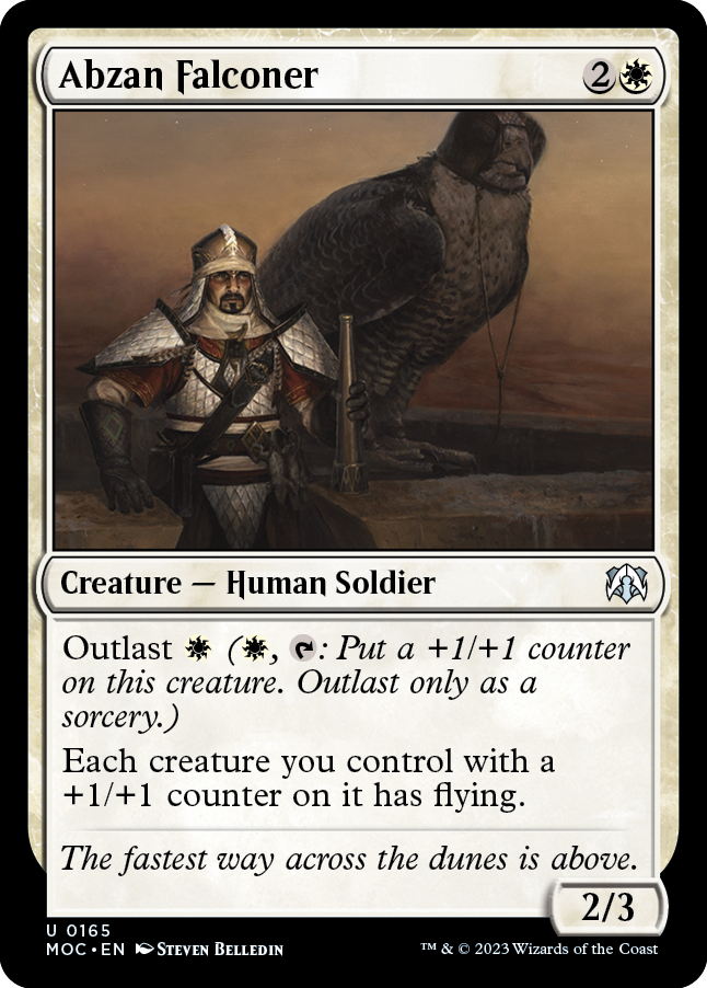 Abzan Falconer [March of the Machine Commander] | Gaming Infinity