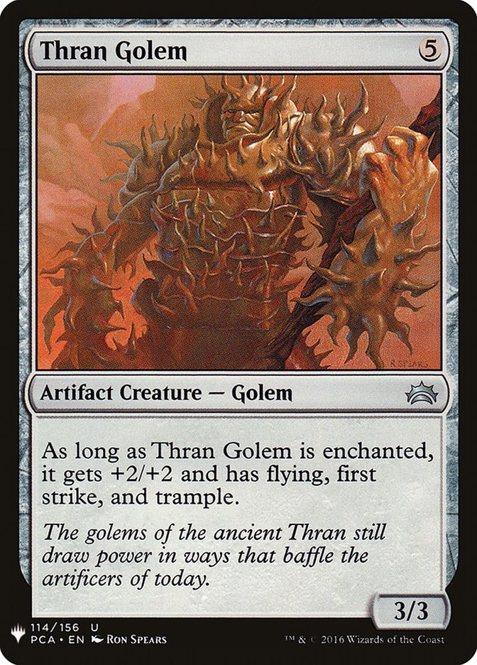 Thran Golem [Mystery Booster] | Gaming Infinity