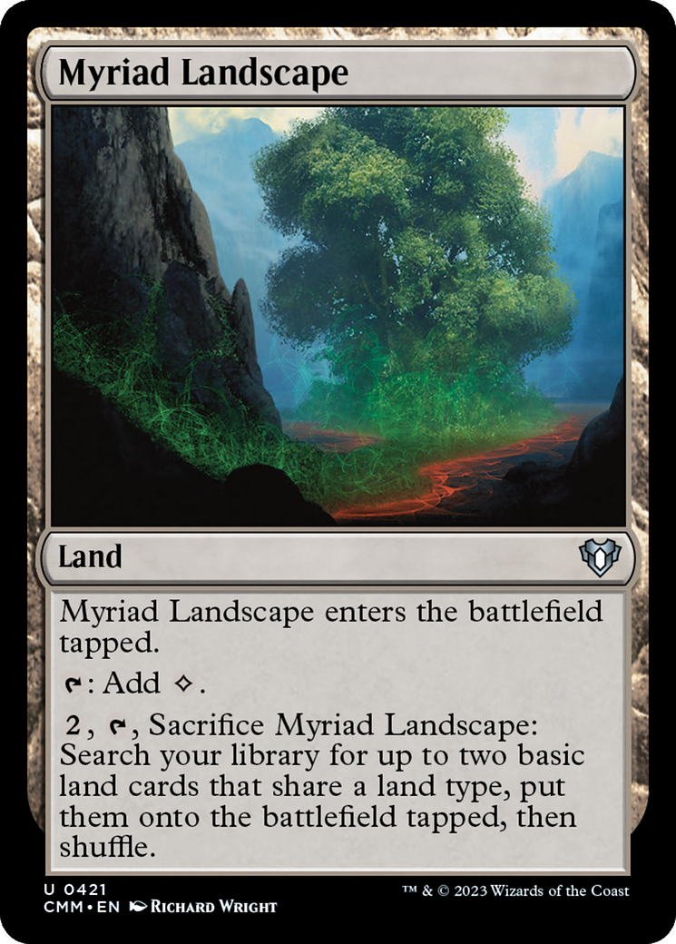 Myriad Landscape [Commander Masters] | Gaming Infinity