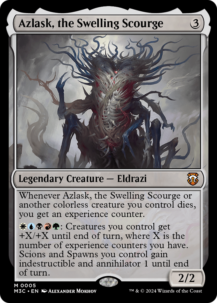 Azlask, the Swelling Scourge [Modern Horizons 3 Commander] | Gaming Infinity