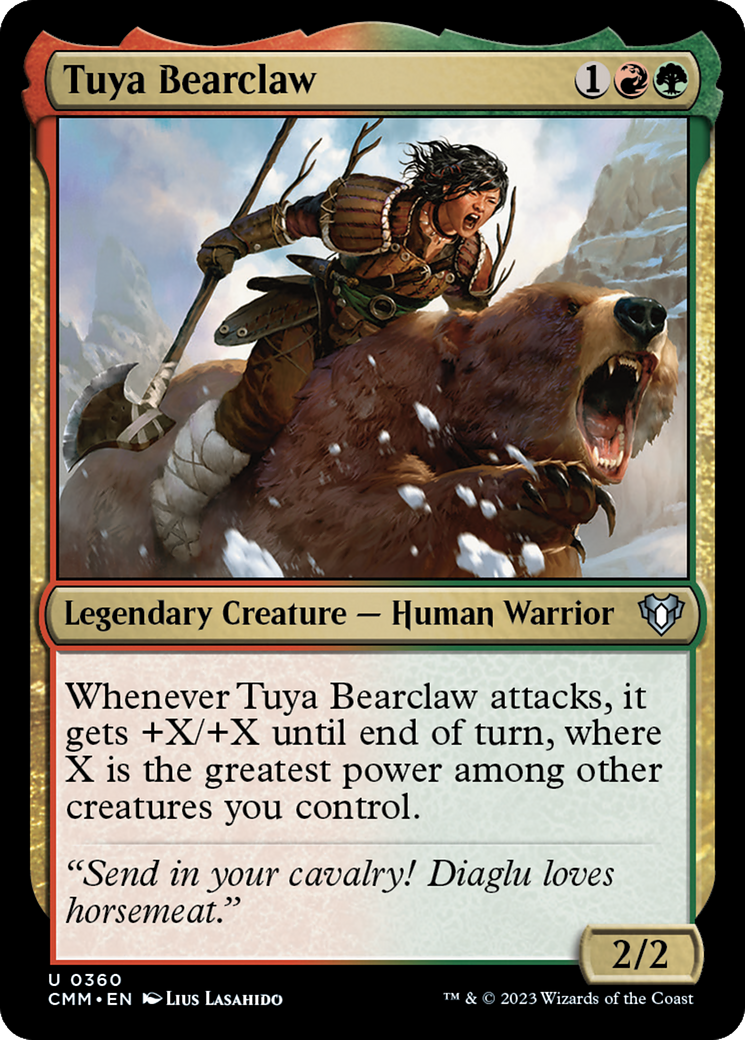 Tuya Bearclaw [Commander Masters] | Gaming Infinity