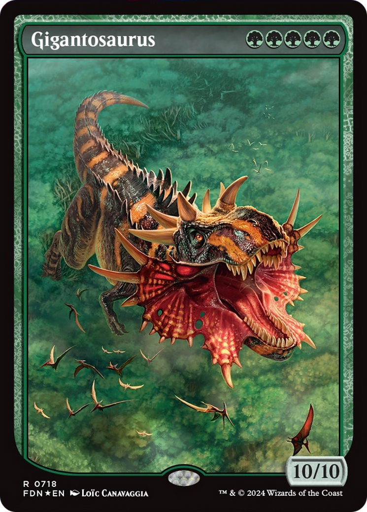 Gigantosaurus (Full Art) [Foundations] | Gaming Infinity