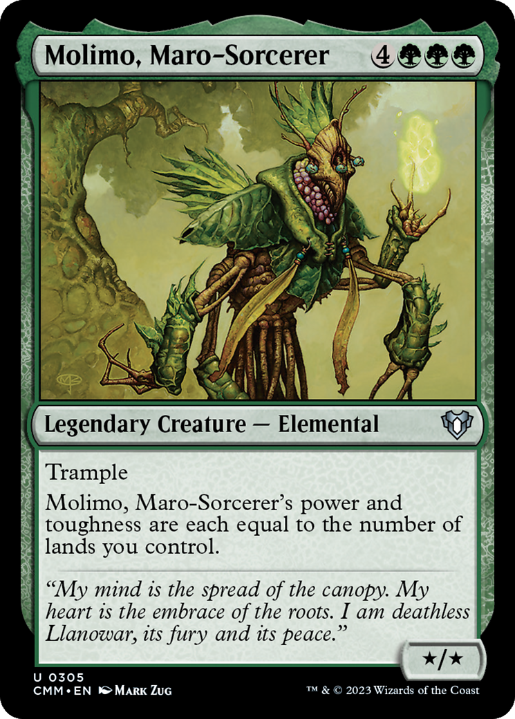 Molimo, Maro-Sorcerer [Commander Masters] | Gaming Infinity