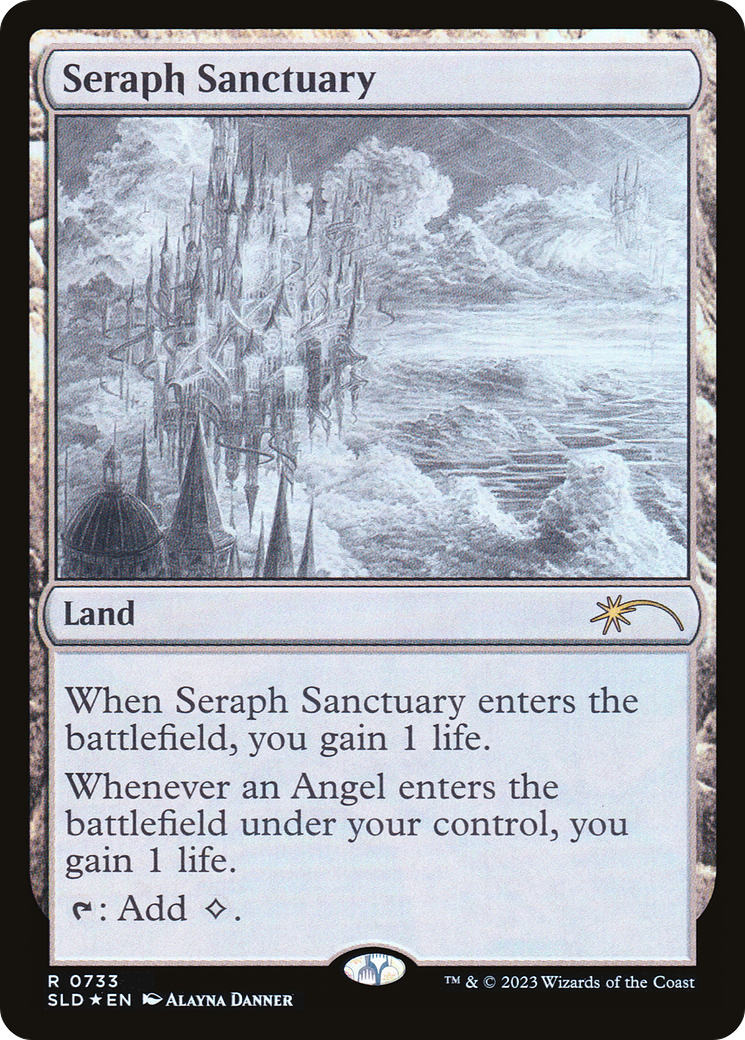 Seraph Sanctuary (Sketch) [Secret Lair Drop Promos] | Gaming Infinity