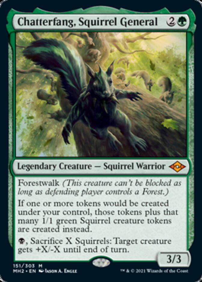 Chatterfang, Squirrel General [Modern Horizons 2] | Gaming Infinity