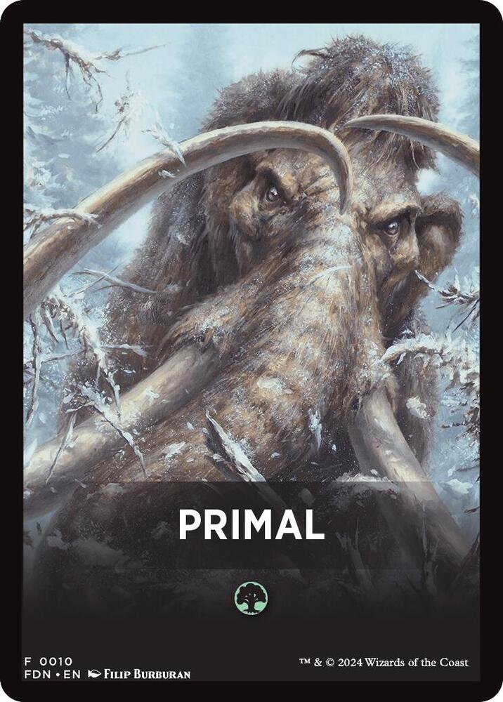 Primal Theme Card [Foundations Tokens] | Gaming Infinity