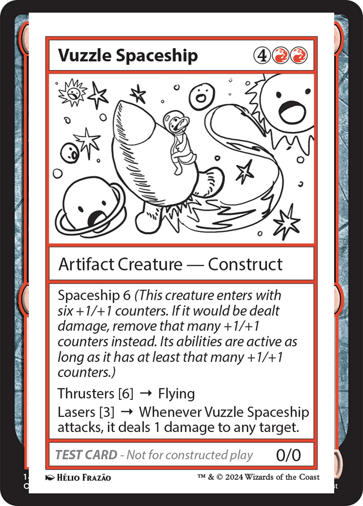 Vuzzle Spaceship [Mystery Booster 2 Playtest Cards] | Gaming Infinity