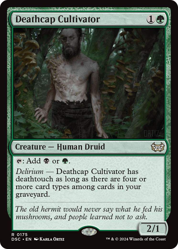 Deathcap Cultivator [Duskmourn: House of Horror Commander] | Gaming Infinity