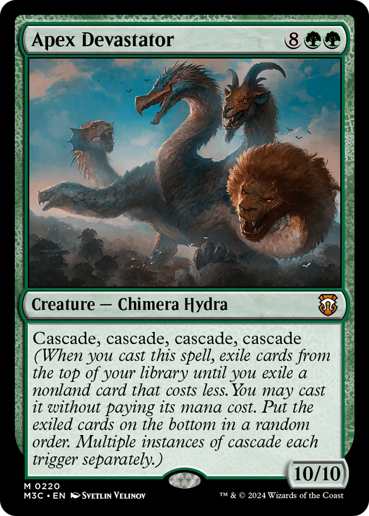 Apex Devastator (Ripple Foil) [Modern Horizons 3 Commander] | Gaming Infinity