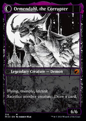 Jerren, Corrupted Bishop // Ormendahl, the Corrupted (Showcase Eternal Night) [Innistrad: Midnight Hunt] | Gaming Infinity
