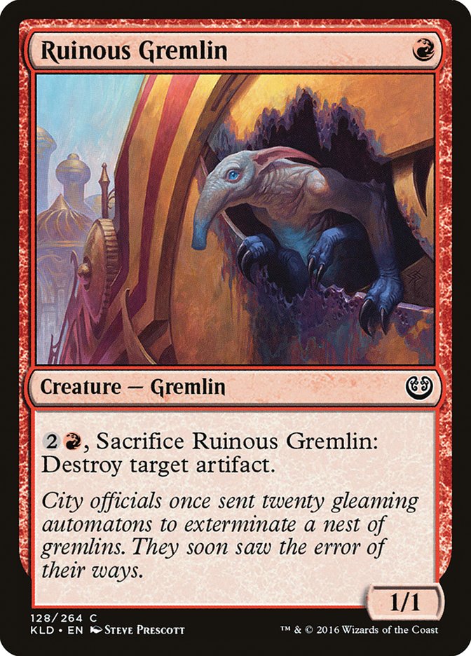 Ruinous Gremlin [Kaladesh] | Gaming Infinity