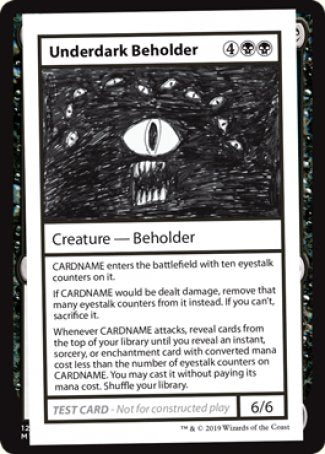 Underdark Beholder (2021 Edition) [Mystery Booster Playtest Cards] | Gaming Infinity