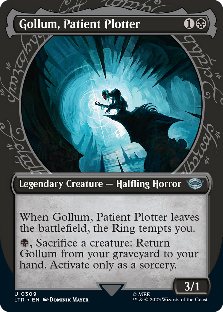 Gollum, Patient Plotter (Showcase Ring Frame) [The Lord of the Rings: Tales of Middle-Earth] | Gaming Infinity