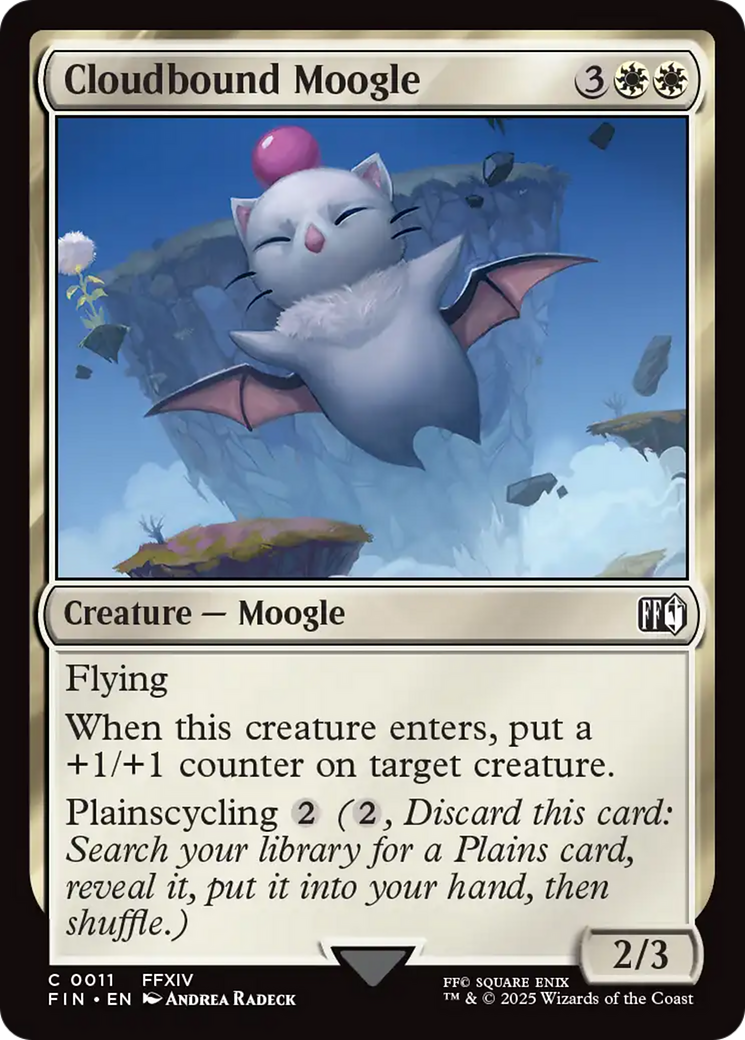 Cloudbound Moogle [FINAL FANTASY] | Gaming Infinity