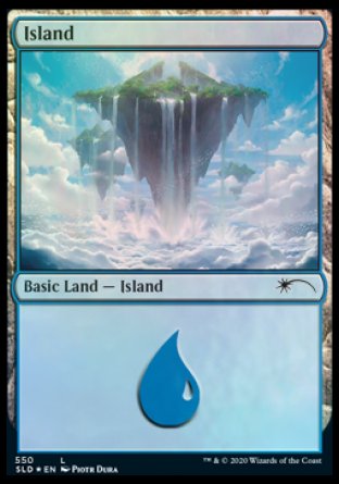 Island (Above the Clouds) (550) [Secret Lair Drop Promos] | Gaming Infinity